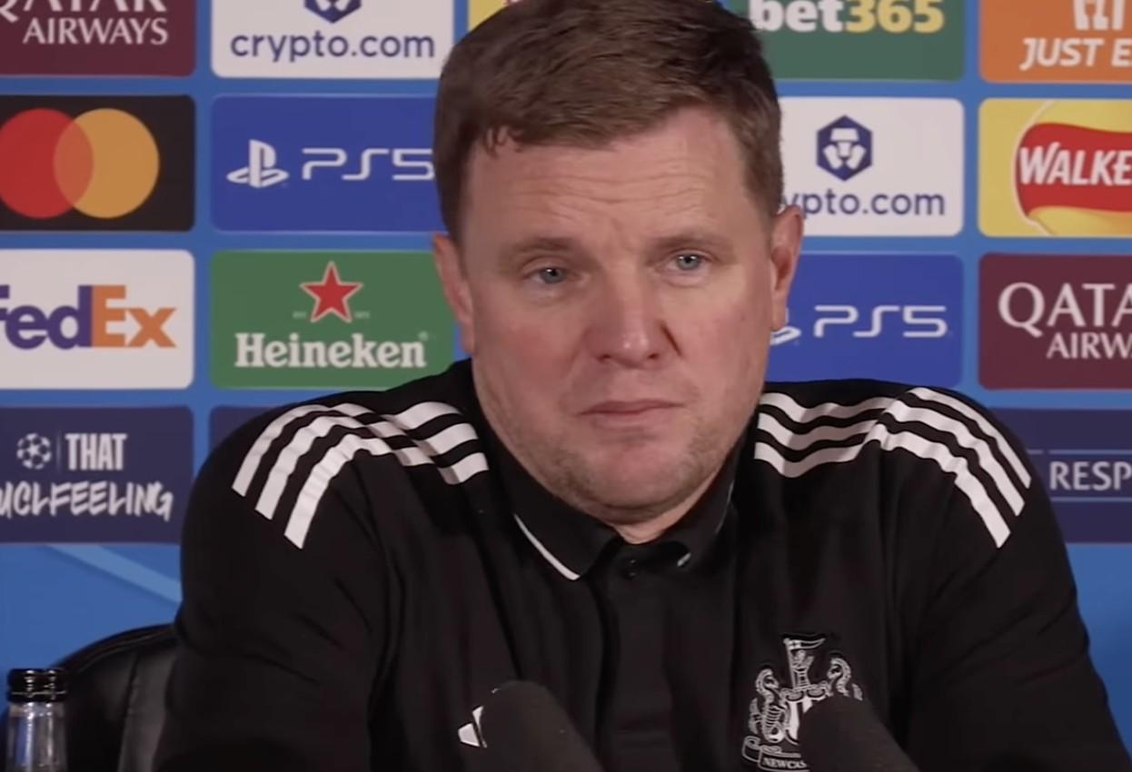 黄金甲体育-埃迪-豪：踢巴黎的比赛可能是最难的，他们的风格启发了我们